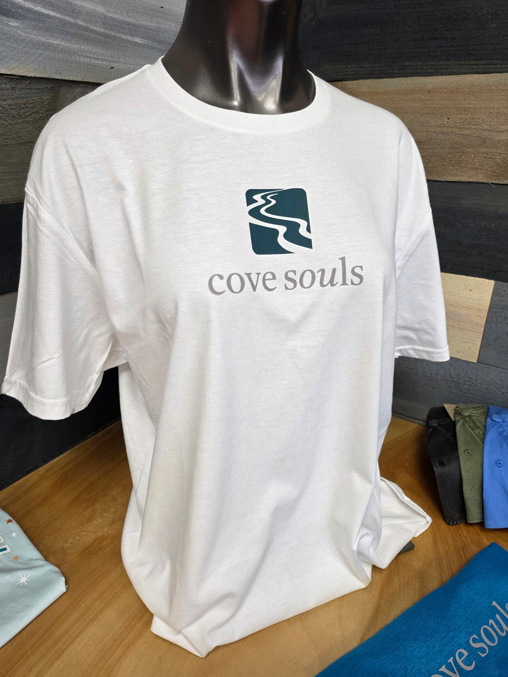 Cove Souls: The Original Logo Tee – Crisp White (Lake Life Edition)