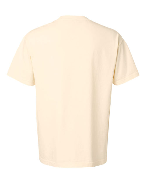 American Apparel - Unisex Garment-Dyed Heavyweight Cotton Tee - Faded Cream