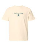 American Apparel - Unisex Garment-Dyed Heavyweight Cotton Tee - Faded Cream