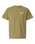 American Apparel - Unisex Garment-Dyed Heavyweight Cotton Tee Faded Army