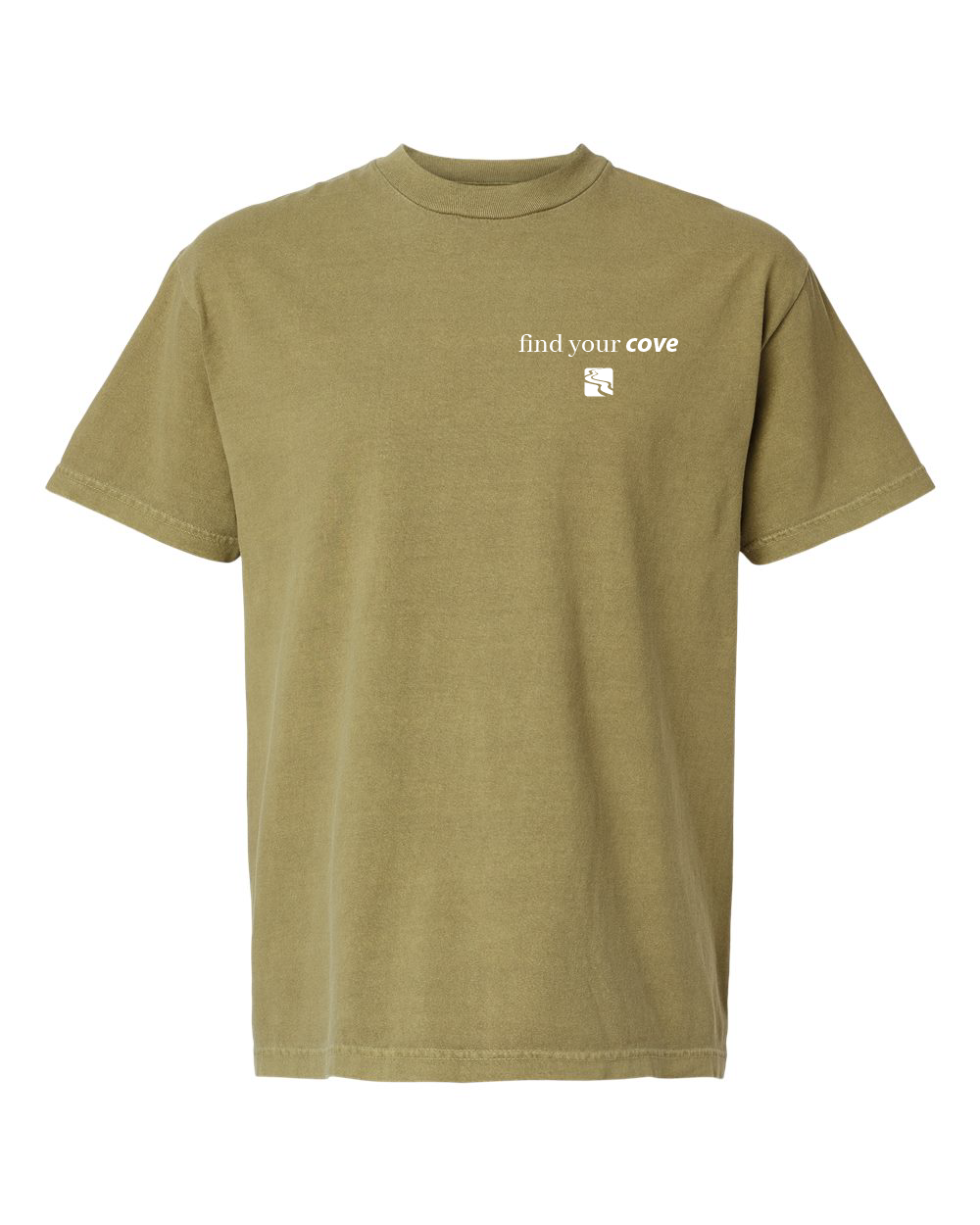 American Apparel - Unisex Garment-Dyed Heavyweight Cotton Tee Faded Army
